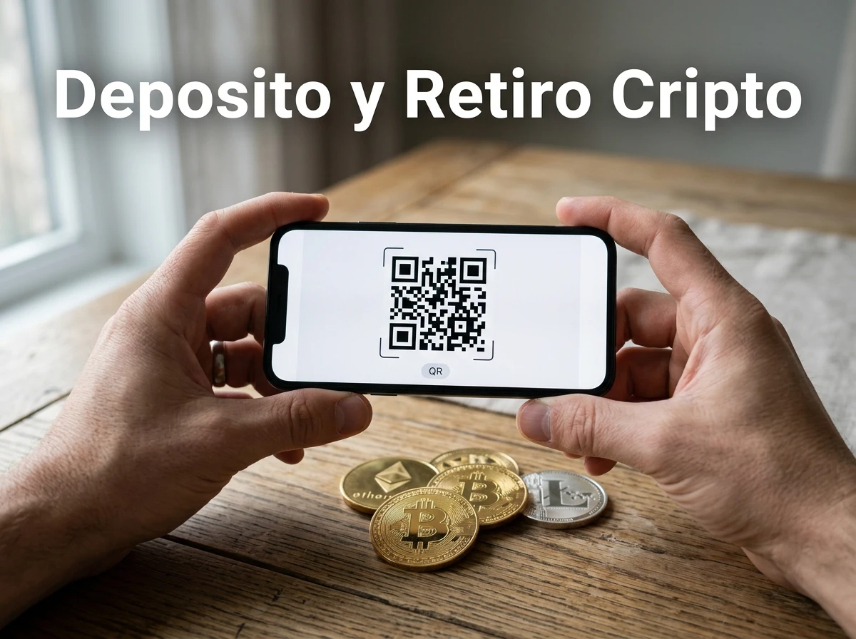 Guía paso a paso para depositar y retirar criptomonedas en casas de apuestas